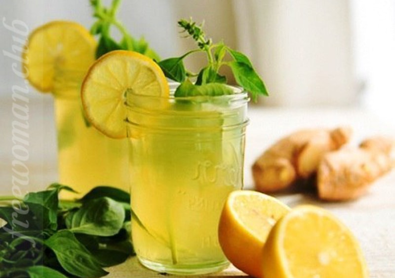 Как приготовить имбирный лимонад