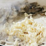 Спагетти с грибами в сливочном соусе4-min