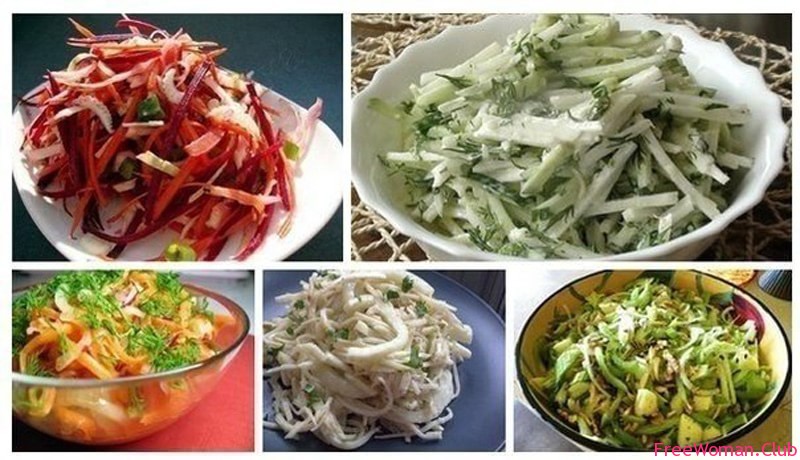 9 лучших салатов на каждый день.