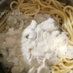 Спагетти с грибами в сливочном соусе-6-min